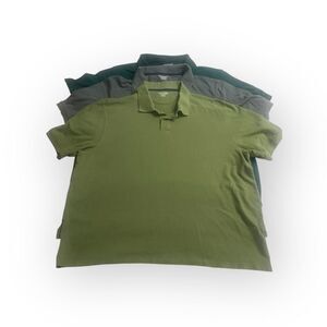 Set of 4 Amazon Essentials Polo Shirts Men's XXL Multicolor Short Sleeve